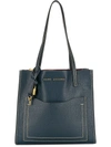 Marc Jacobs Medium Grind T Pocket Tote Bag - Blue