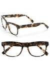 Derek Lam 51mm Optical Glasses - Brown Marble