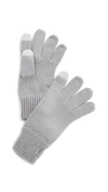 Hat Attack Basic Texting Gloves In Grey