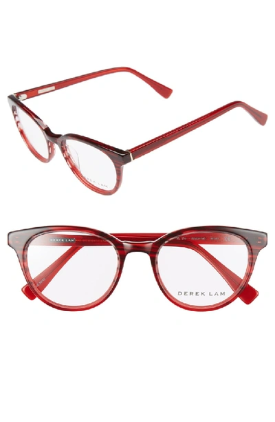Derek Lam 50mm Optical Glasses - Red Stripes