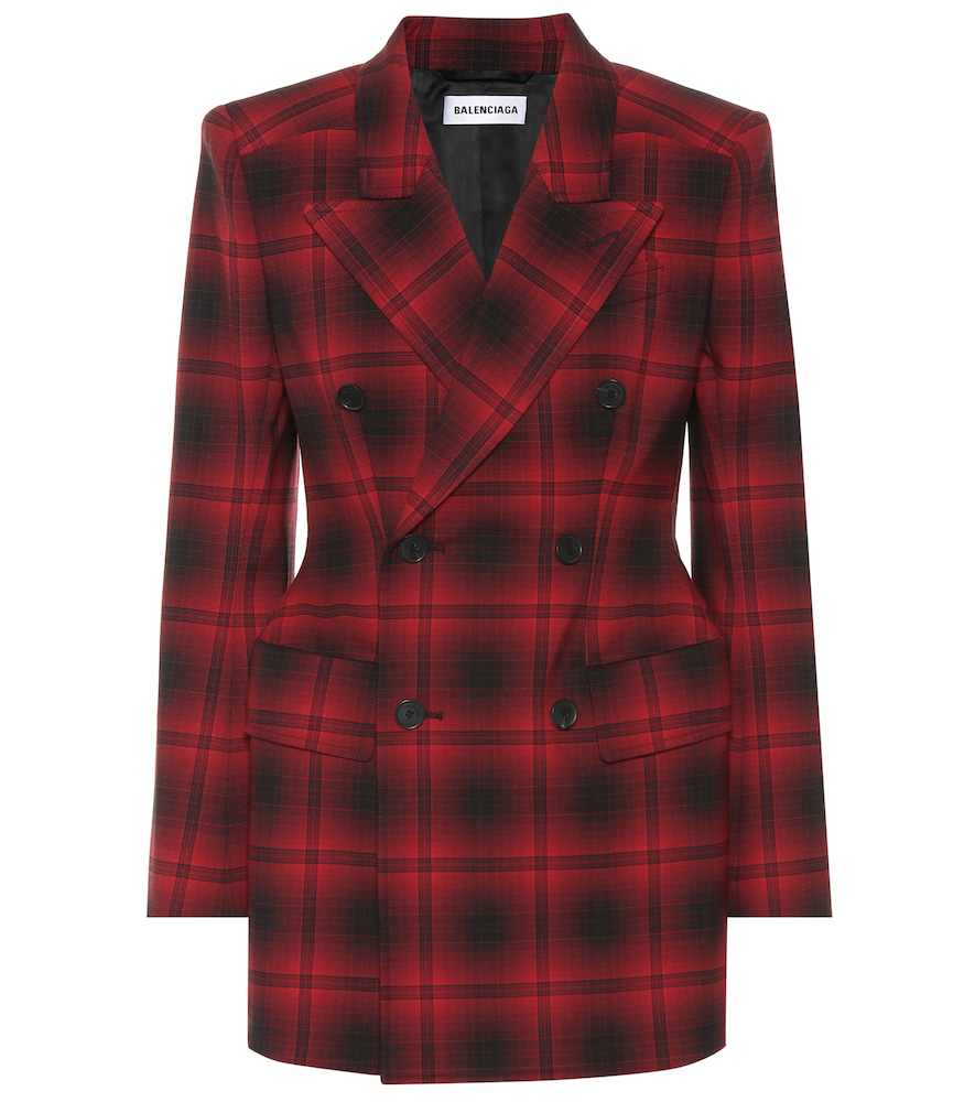 balenciaga hourglass blazer