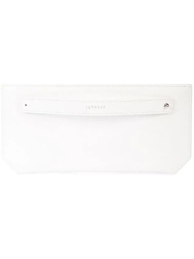 Senreve Bracelet Pouch Bag In White