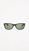 Ray Ban Rb2132 New Wayfarer Sunglasses In Black