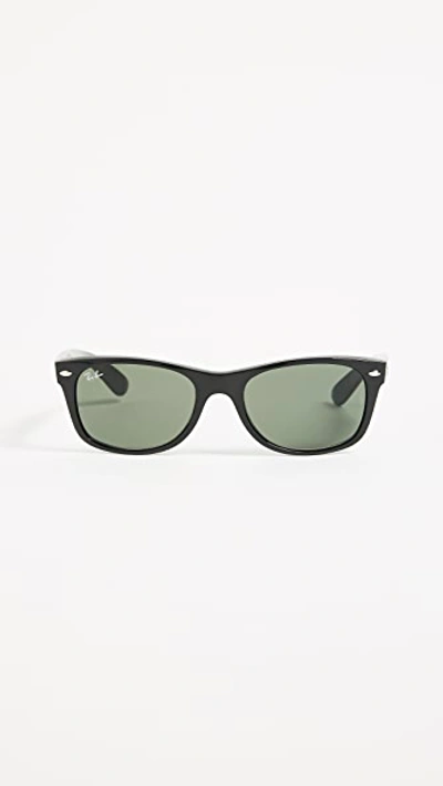 Ray Ban Rb2132 New Wayfarer Sunglasses In Black