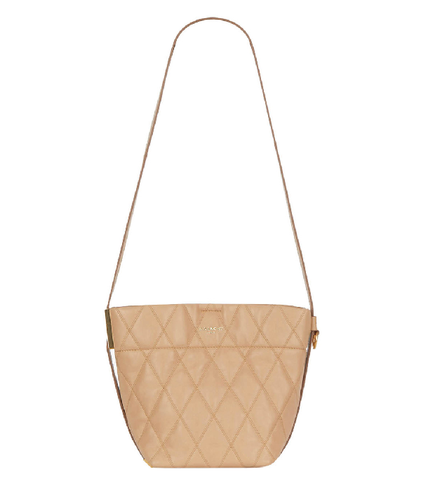 gv quilted mini bucket bag