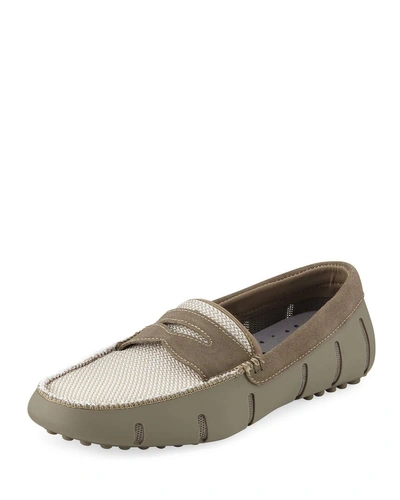 Swims Men's Penny Lux Loafers In Khaki