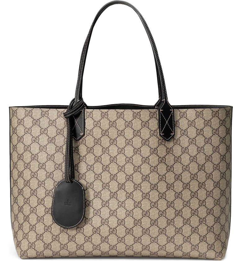 gucci medium turnaround reversible leather tote
