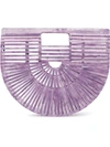 Cult Gaia Ark Top Handle Bag In Purple