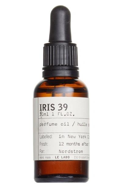 Le Labo Iris 39 Perfume Oil, 30ml - One Size In Colourless