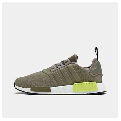 Adidas Originals Adidas Men's Nmd R1 Casual Sneakers From Finish Line In Green