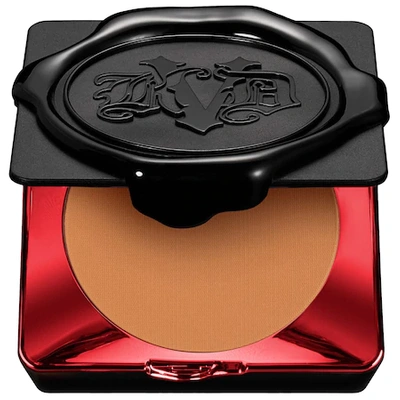 Kat Von D Lock-it Powder Foundation 180 Tan Deep 0.31 oz/ 9.0 G