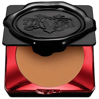 Kat Von D Lock-it Powder Foundation 185 Tan Deep 0.31 oz/ 9.0 G