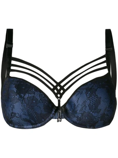 Marlies Dekkers Dame De Paris Push Up Bra In Blue