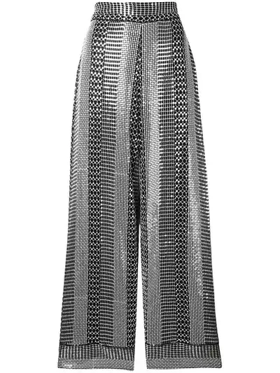 Temperley London Platinum Trousers In Black