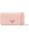 Prada Quilted Clutch Bag - Pink