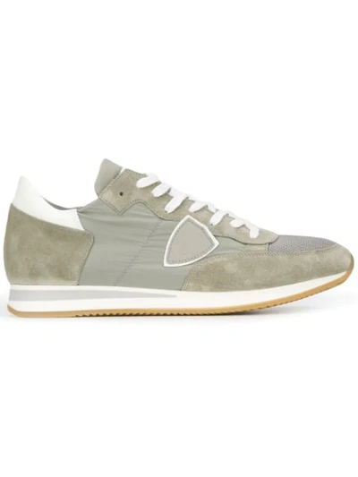 Philippe Model Paris Low Top Trainers In Grey