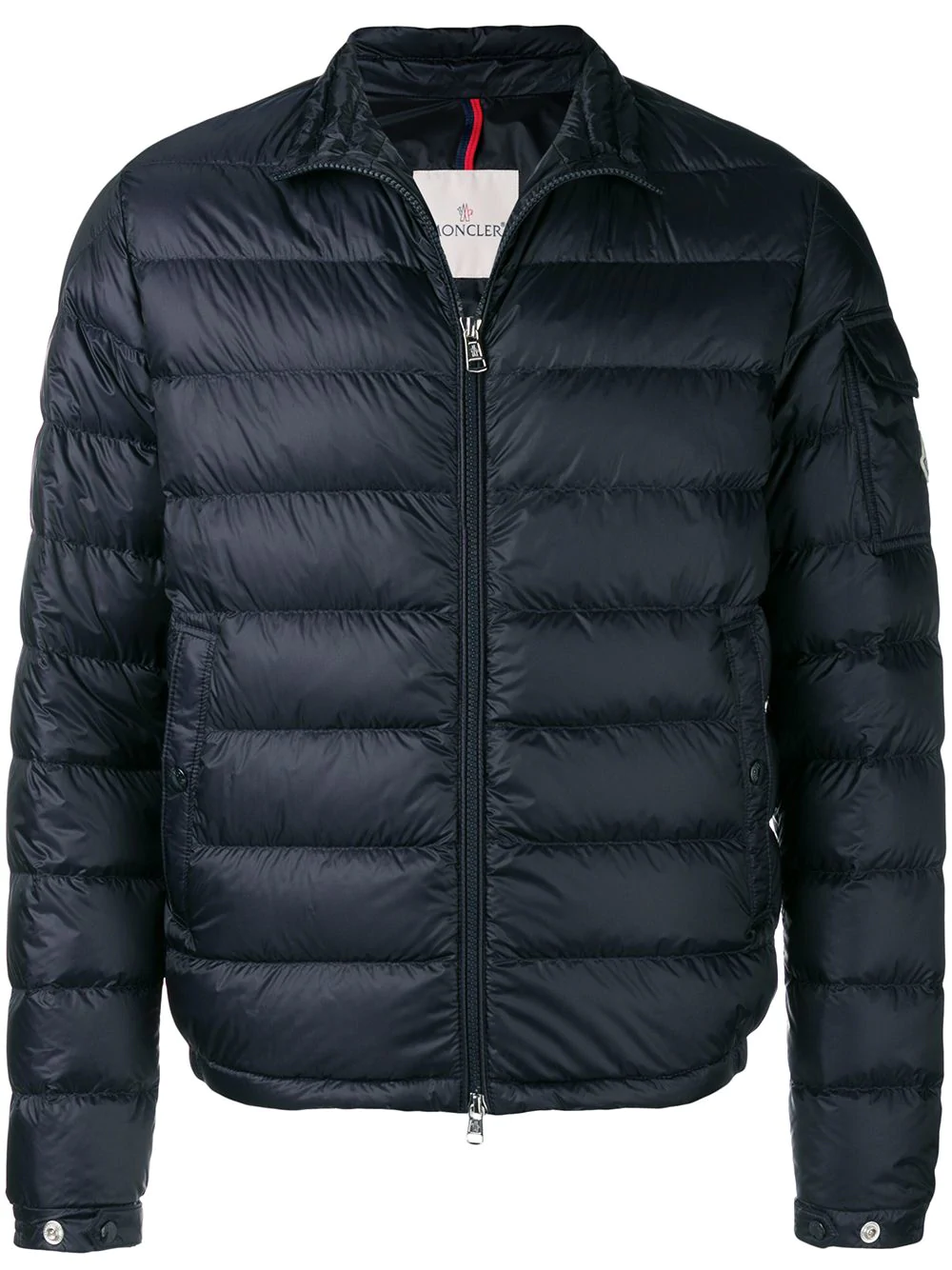 Moncler Lambot Quilted Jacket - Blue | ModeSens