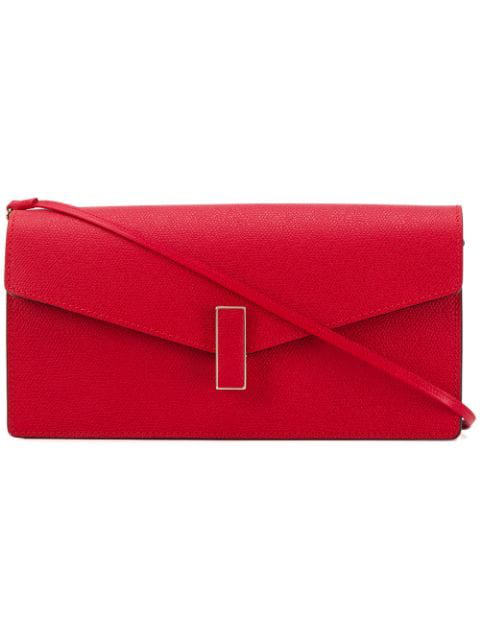 red envelope clutch bag