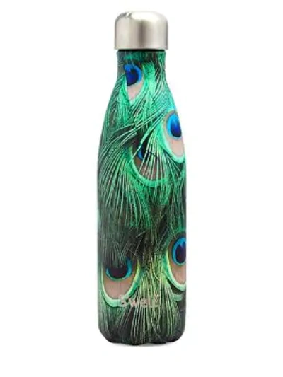 S'well Flora Fauna Peacock Water Bottle/17 Oz.