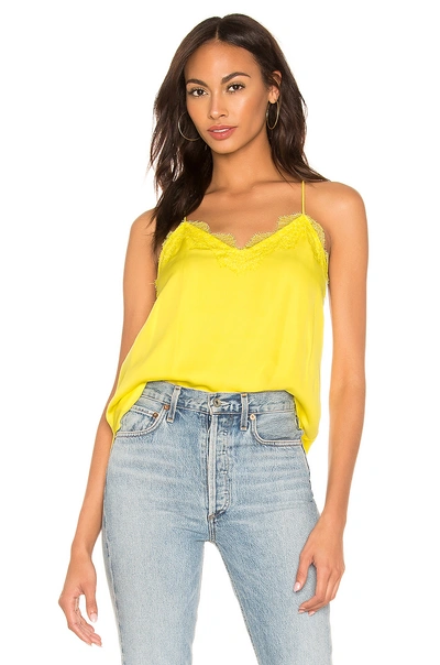 Cami Nyc The Racer Charmeuse Cami In Pina Colada