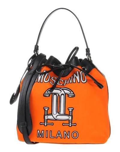 Moschino Handbag In Orange | ModeSens