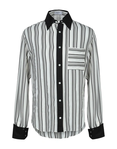 Ports 1961 Striped Shirt In Ivory