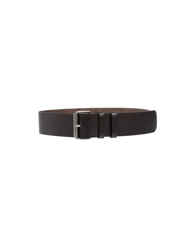 Aspesi Belt In Dark Brown