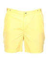 Eleventy Swim Shorts In Yellow