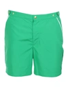 Eleventy Swim Shorts In Green
