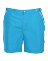 Eleventy Swim Shorts In Turquoise