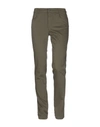 Armani Jeans Casual Pants In Military Green