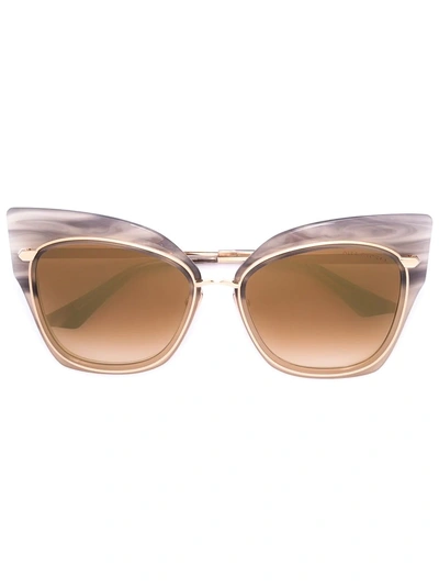 Dita Eyewear 'stormy' Sonnenbrille - Metallisch In Metallic