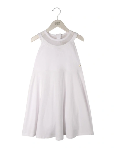 Armani Junior Dress In White