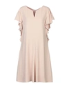 Beatrice B Beatrice.b Short Dresses In Pale Pink