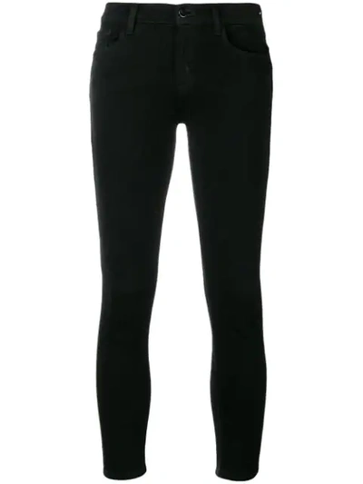 J Brand 835 Capri Skinny Jeans In Black