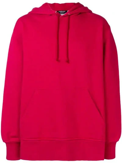 Calvin Klein 205w39nyc Branded Hoodie In Red