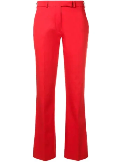 Etro Classic Tailored Trousers In Red