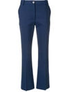Valentino Straight-leg Trousers - Blue