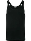 Dolce & Gabbana Fitted Vest In Black