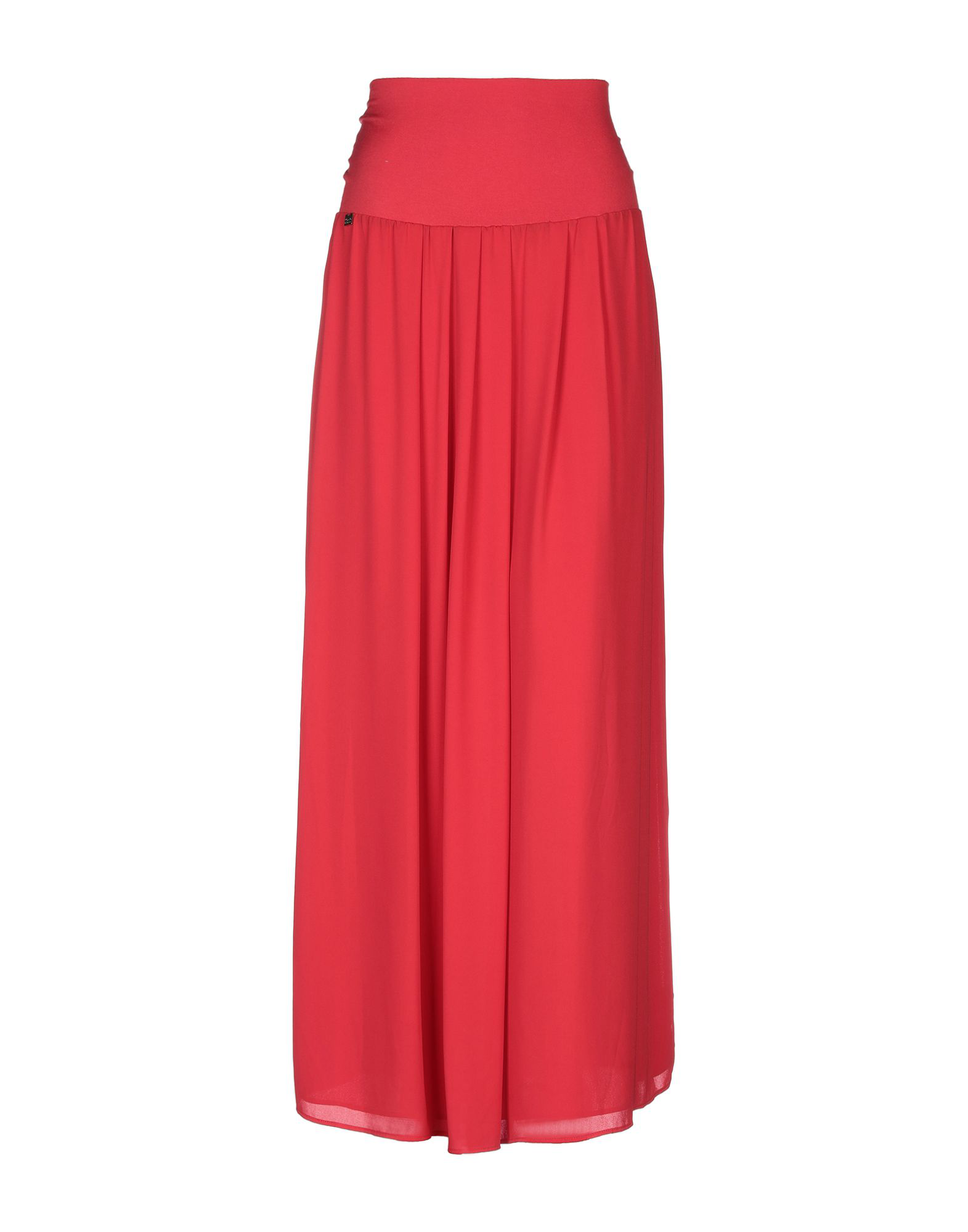 Manila Grace Maxi Skirts In Red | ModeSens