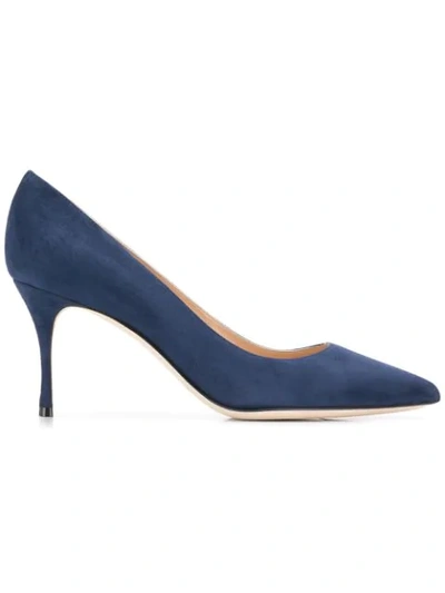 Sergio Rossi Godiva Pumps In Blue