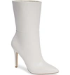 Charles By Charles David Palisades Bootie In Winter White  Faux Leather