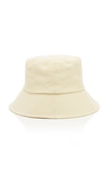 Lack Of Color Wave Cotton-canvas Bucket Hat In Neutral