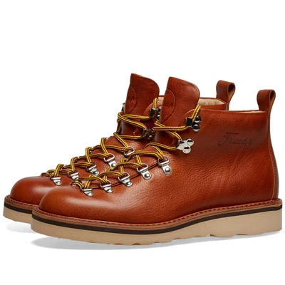 Fracap M120 Natural Vibram Sole Scarponcino Boot In Brown