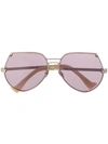 Grey Ant Embassy Sunglasses In 粉色