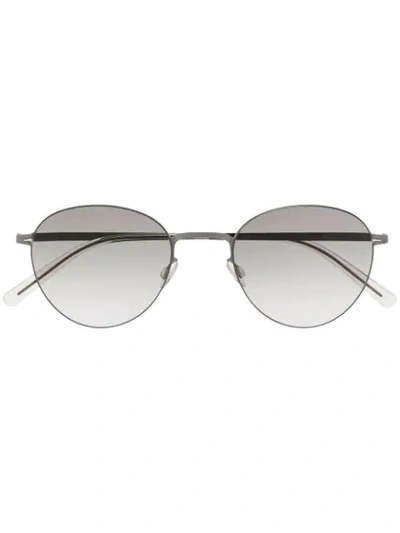 Mykita Eito Thin Frame Sunglasses In Black