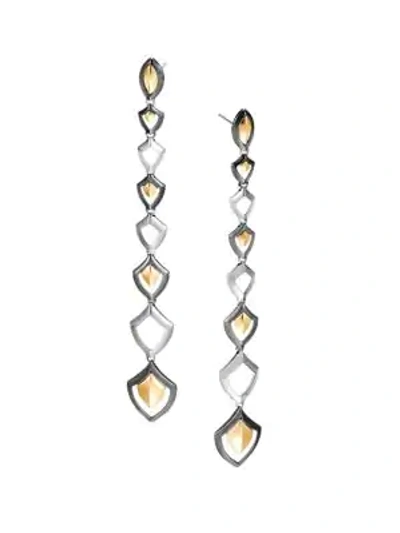 John Hardy Women's Legends Naga 18k Yellow Gold & Sterling Silver Drop Earrings