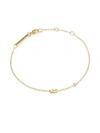 Zoë Chicco Women's 14k Yellow Gold & Diamond Xo Chain Bracelet