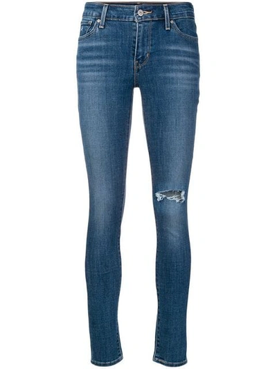 Levi's 711 Skinny Jeans In Blue