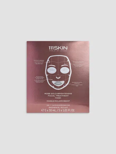 111skin Rose Gold Brightening 5-piece Facial Treatment Mask Set